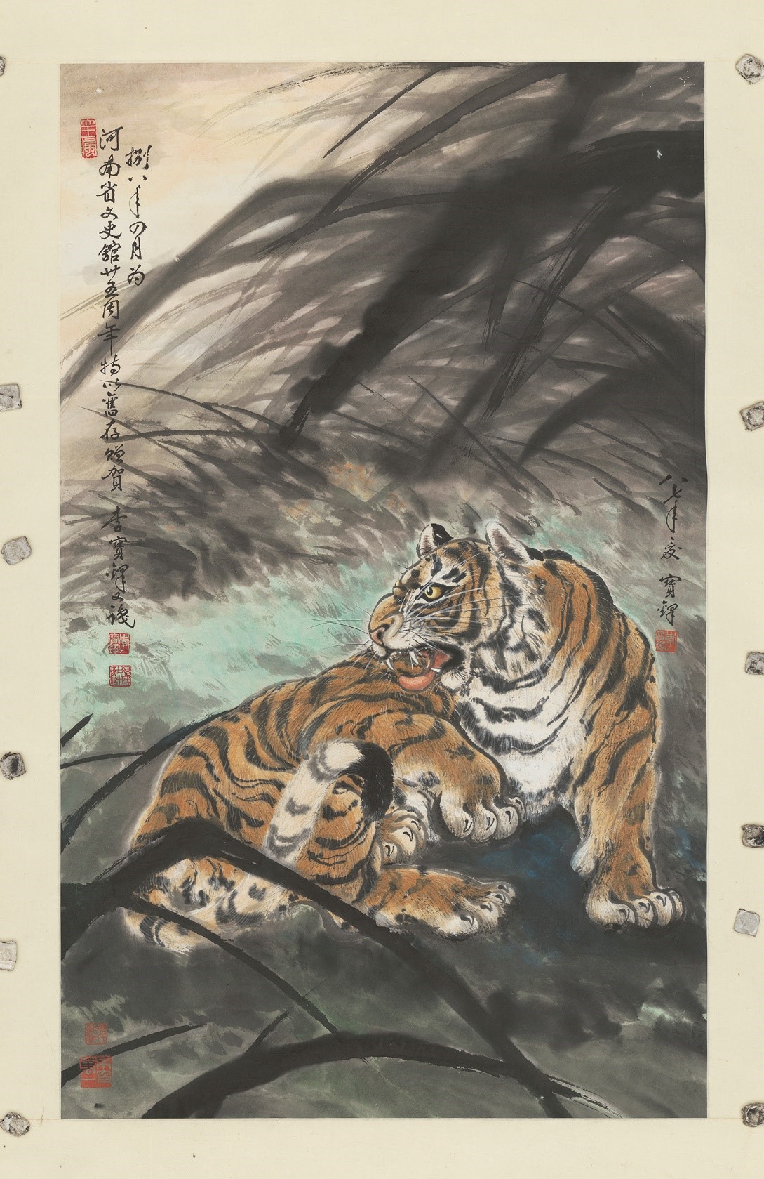 <h2>幽谷回望</h2><p>作者：李宝铎</p><p>创作年代：1987年</p><p>规格：83cm×53cm</p><p>品类：纸本设色</p>